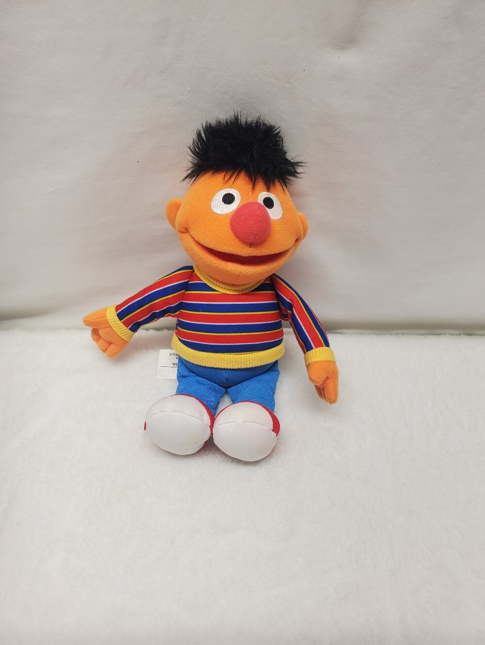 Earnie Sesme Street Elmo Orange Plush Character Sweater - Kids Stuffed Toy